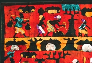 African Cloth Painting | African Art
